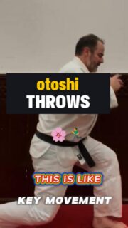 Sencie Simon is getting his lunges on to show you a cool drill for improving your otoshi throws.